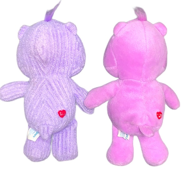 •Lot Of 2 Care Bear Plushies • - Picture 2 of 10